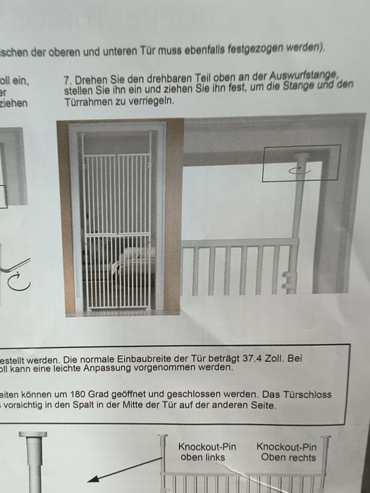 Bramka wysoka do drzwi