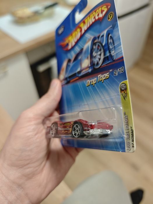 Hot wheels '57 nomad 2005 first editions drop tops 2/10 rocznik 2004