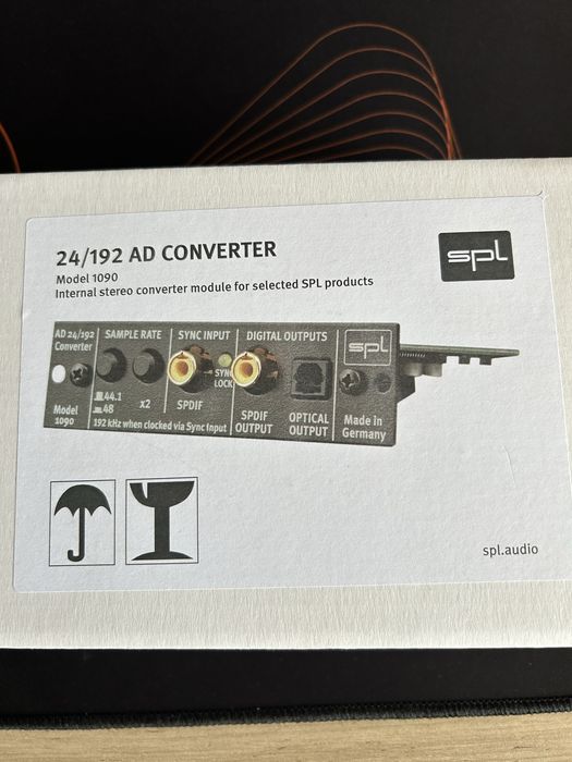 SPL Goldmike 2 + SPL 24/192 AD Converter - preamp mikrofonowy