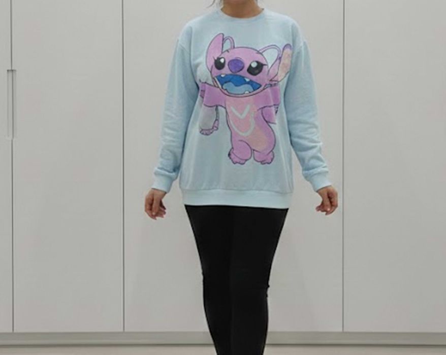 Bluza Angel Stitch Bershka bawełna