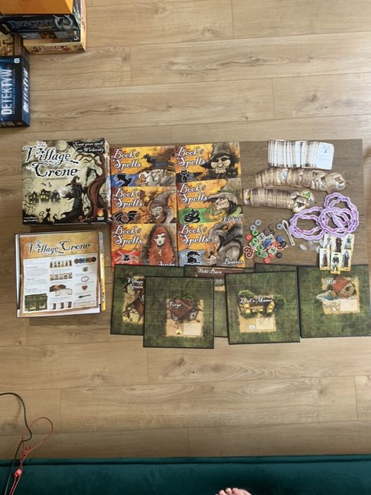 The Village Crone gra planszowa gry planszowe gra karciana