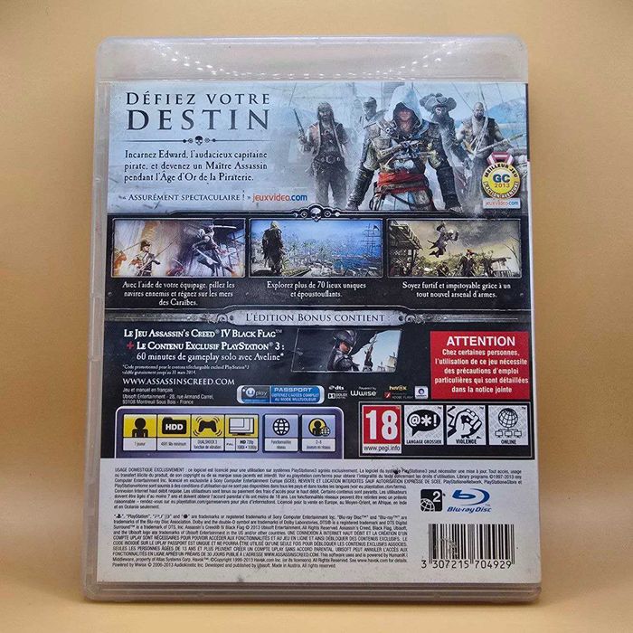 2 gry na PS3: Assassin's Creed 4 Black Flag i Prince of Persia