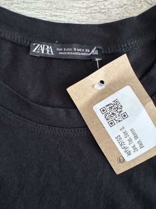 t-shirt bawlniany Zara