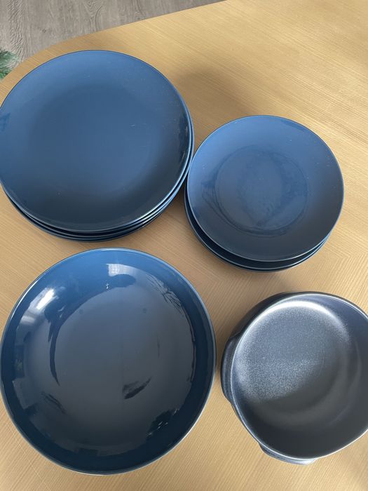 Serviço de loiça azul - 29 peças