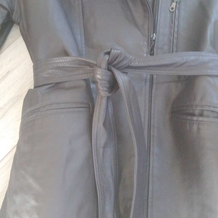 Kurtka damska skórzana ocieplana roz.40/42 Odpinany kołnierz