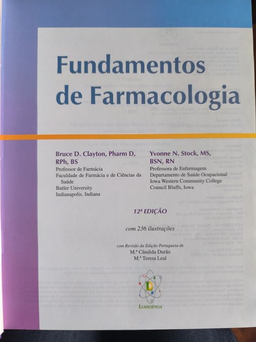 Fundamentos de farmacologia