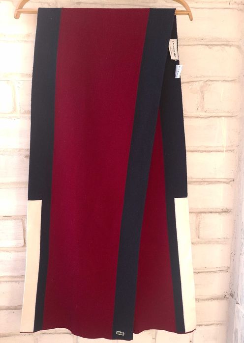 Люксовый шарф lacoste