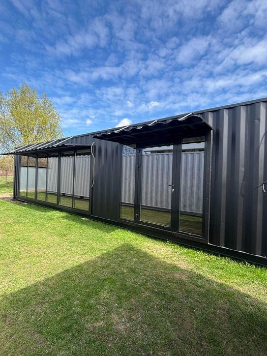 Kontener Morski 40HC biuro domek barber pawlion