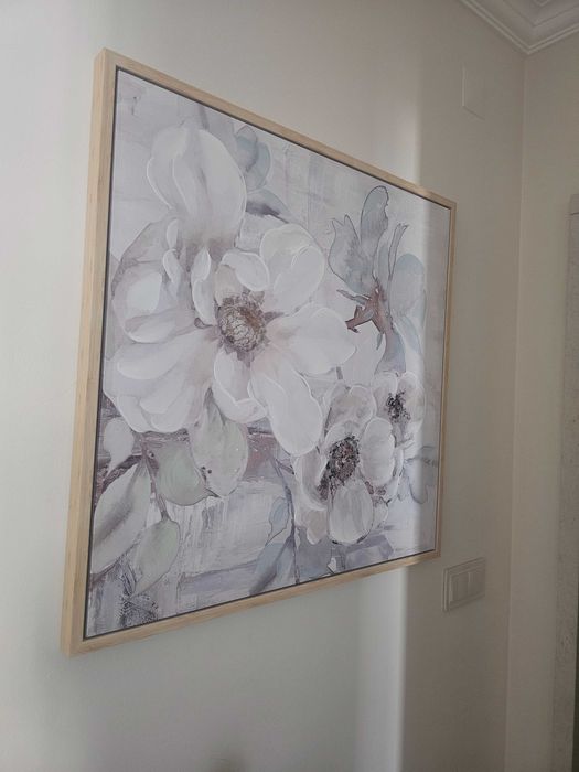 Quadros Flores 80x80