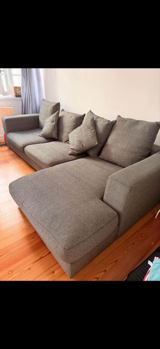Sofá de penas da BO Concept - extremamente confortavel