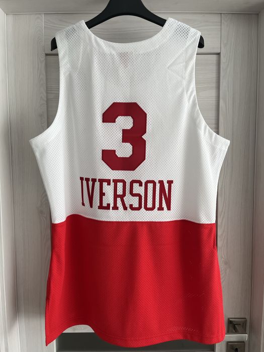Authentic Jersey Iverson 3 philadelphia 76ers nowa L mitchell&ness nba