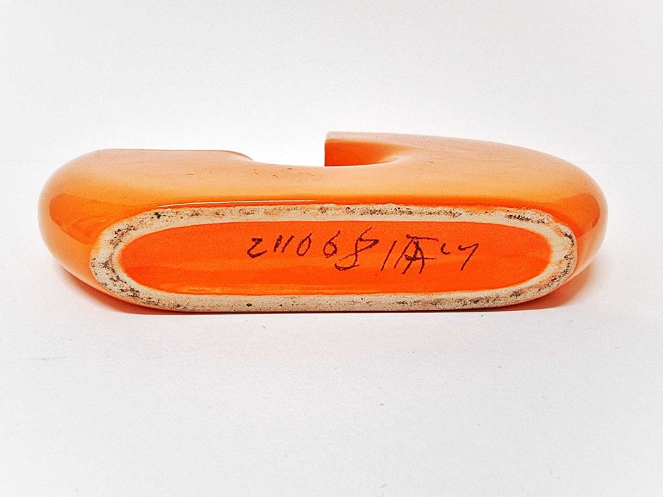 Raríssimo vaso cerâmica Sicart, Boccato Gigante Zambusi Italia anos 70