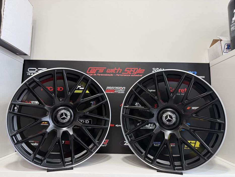 JANTES MERCEDES LOOK C63 AMG EM 18 , 19 E 20 | 5X112 NOVAS