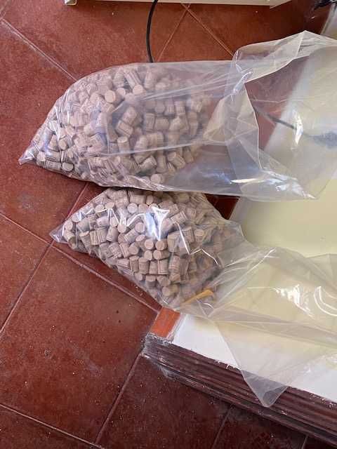Rolhas de cortiça para garrafas