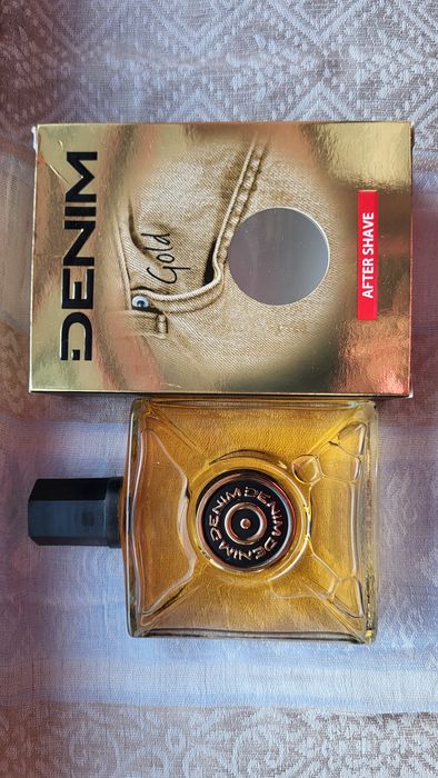 After Shave Denim Gold 100ml - frescura imediata