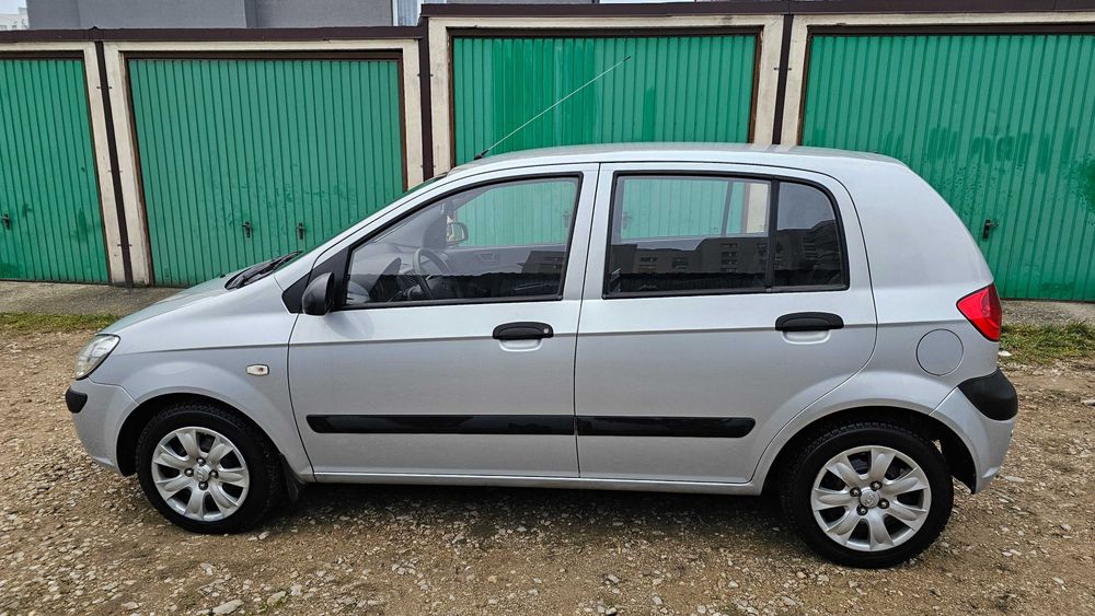 Hyundai Getz 1.1 2009 r. 107000 km, klima, czujniki parkowania