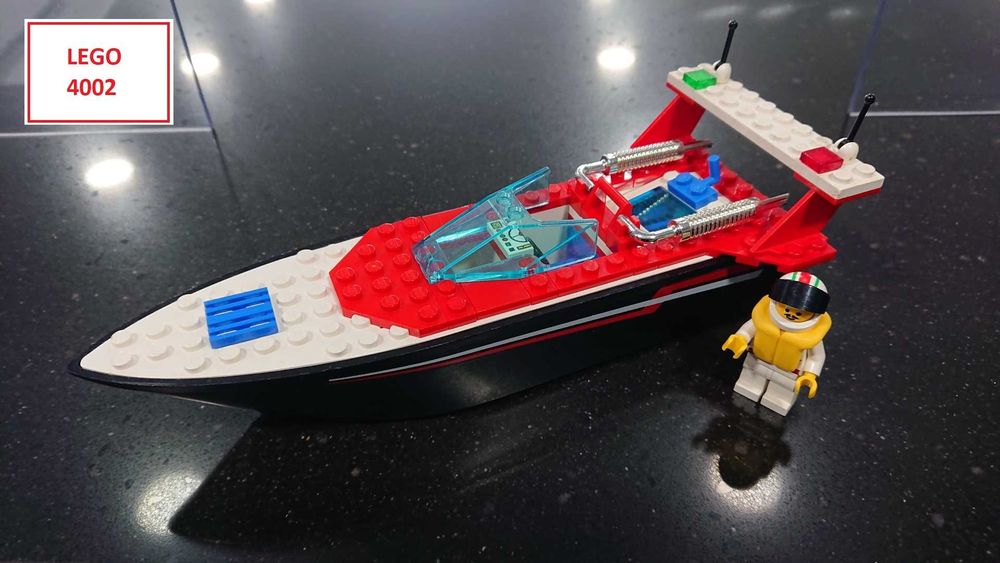 LEGO Barcos Flutuáveis: 4031; 4021; 4012; 4005