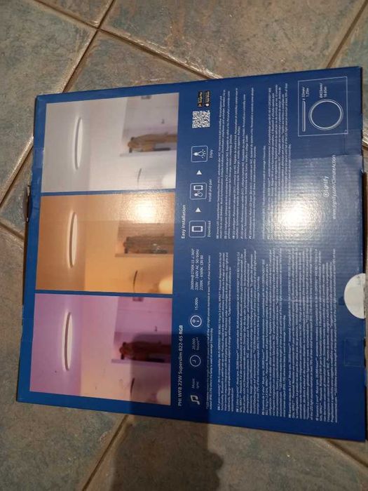 Philips Plafon SUPER SLIM 22W RGB+W 2600lm SMART WiZ