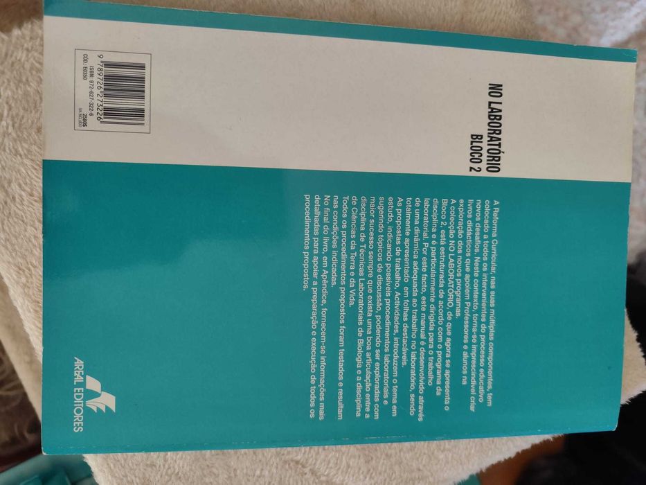 Manual, Técnicas Laboratoriais de Biologia, Bloco 2, 199564284212391554121