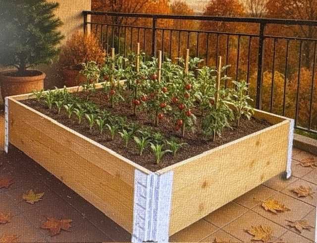 Grzadka,Kompostownik,Skrzynia na warzywa ,Rabata kwiatowa 120x80