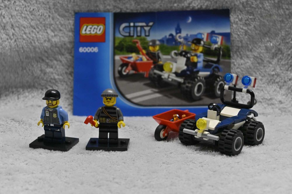 Zestaw Lego City 60006 Policyjny quad