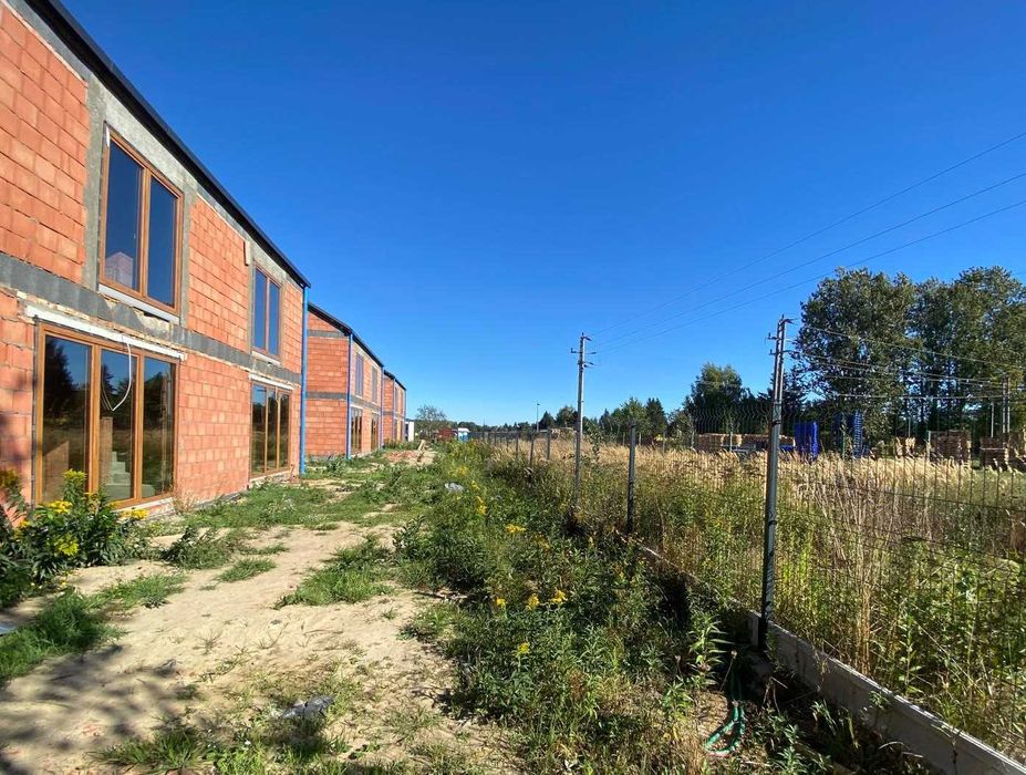 Nowy bliźniak, zamknięte osiedle, miejsce na 2 auta - pod Mrokowem