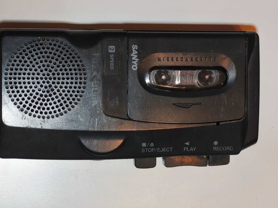 Gravador de reportagem Sanyo