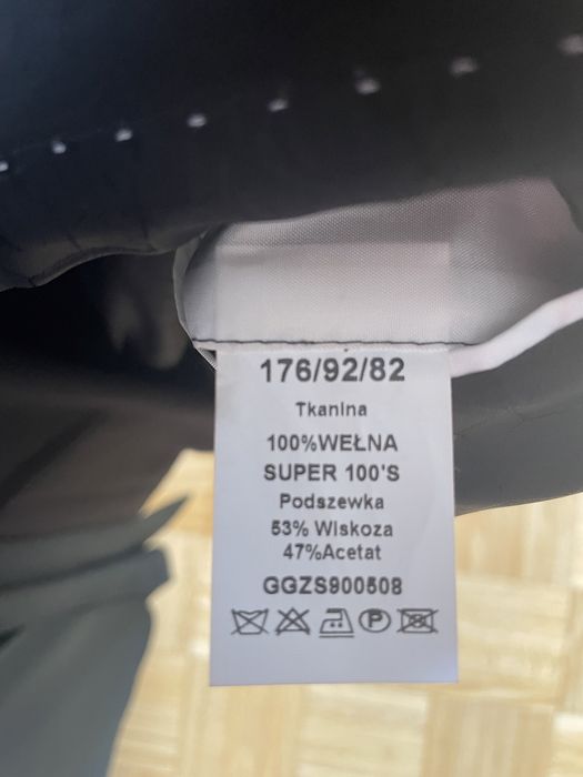 Garnitur ślubny Giacomo Conti butelkowa zieleń