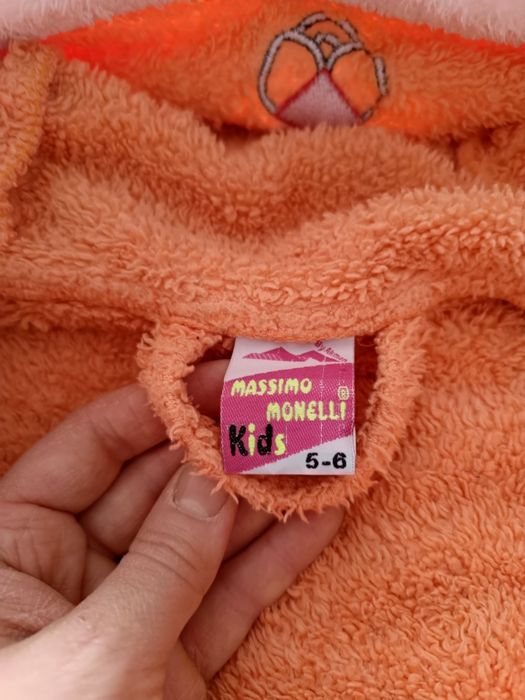 Szlafrok dziecięcy frotte króliczek