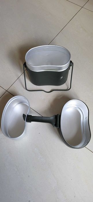 Menażka wojskowa trzyczęściowa