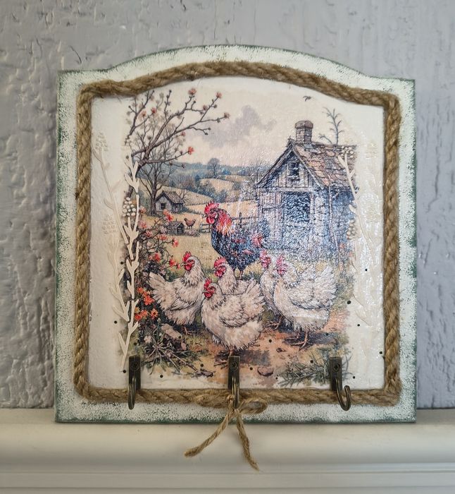 Dekoracja ścienna rękodzieło