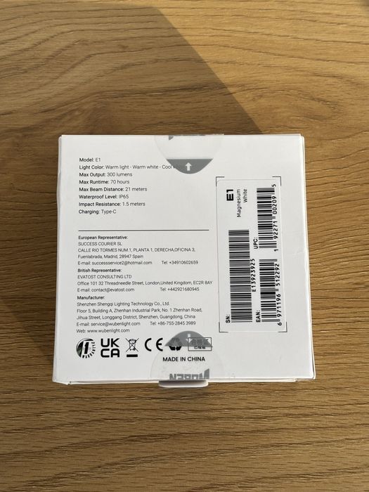 Wuben E1 EDC кільцевий ліхтар для телефона Magsafe