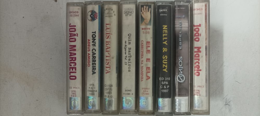 Cassetes - rádio