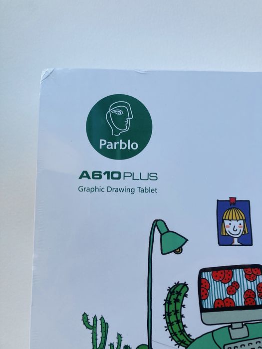 Tablet Digital Parblo A610 Plus - Novo na Caixa!