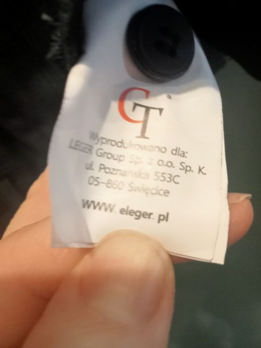 Garnitur męski na wzrost 182