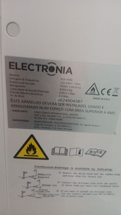 Ar condicionado portátil Novo