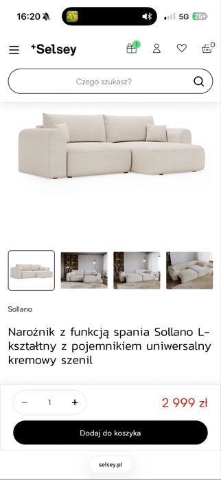 Naroznik bezowy