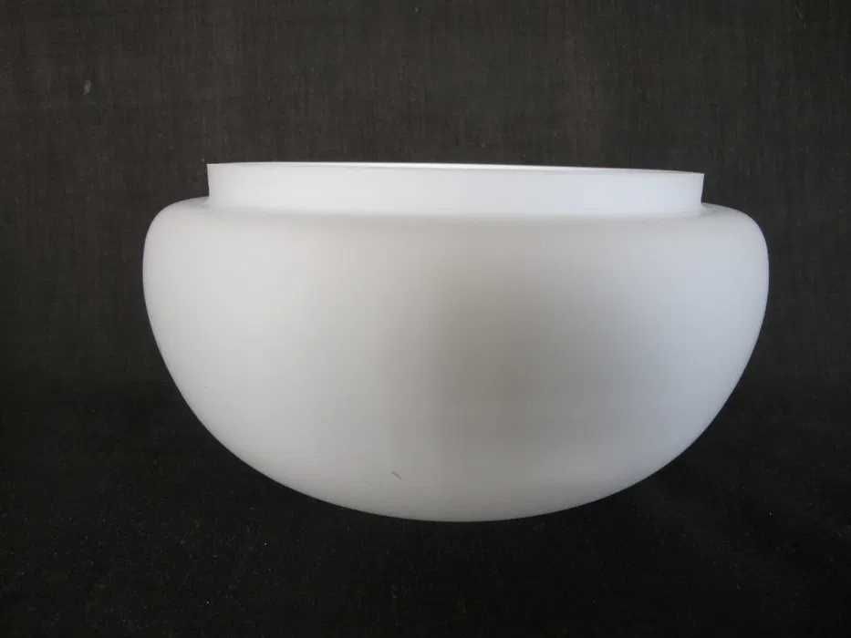 Szklany klosz_BERET_żyrandol_ kinkiet_BIAŁY MAT_195 x 52 mm