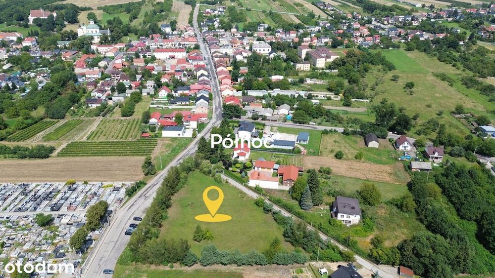 Działka Budowlano–Usługowa W Klimontowie