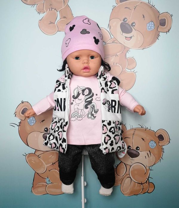 Komplet unicorn dla dziewczynki rozm. 62