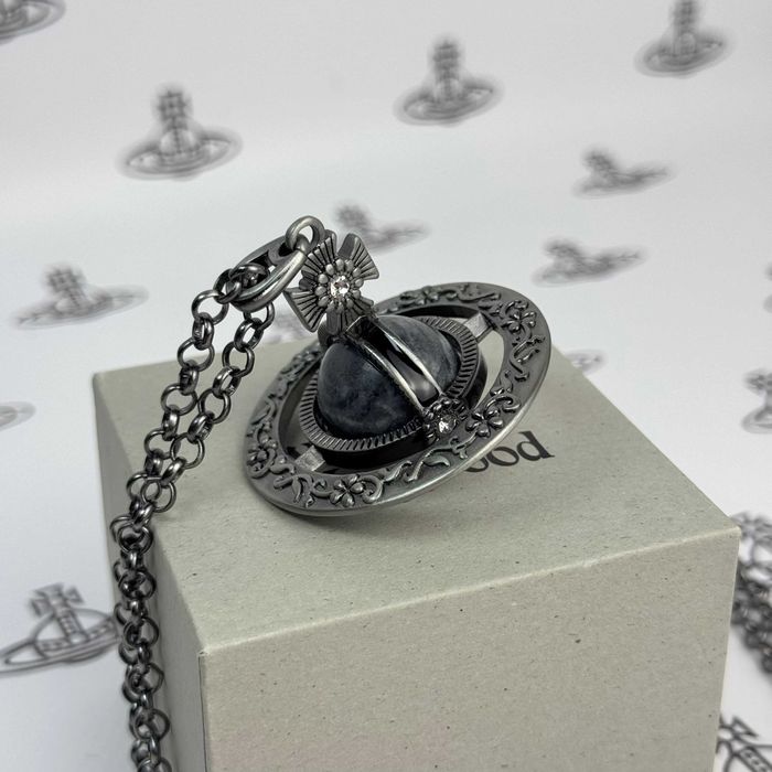 Кулон Орб Vivienne Westwood 20mm Retro Grey Orb вів'єн вествуд: 1