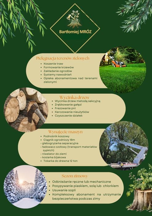 Usługi glebogryzarką separacyjną