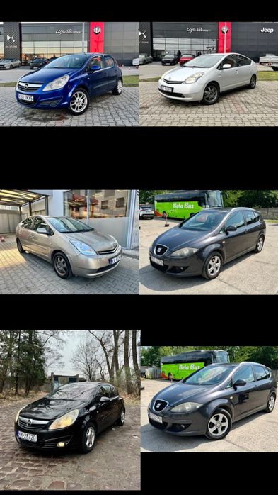 Wynajem samochodu Wynajem Aut Wypożyczalnia doba tydzień wypożyczenie