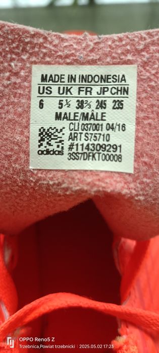 Buty adidas roz 38 2/3