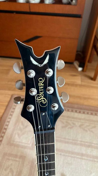 Guitarra estilo les paul Dean Soltero RARA com seymour doucan 59pack
