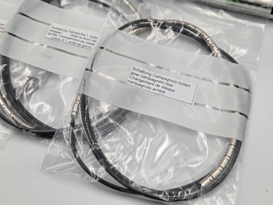 Zestaw linek i pancerzy przerzutki NOKON / Campagnolo / retro