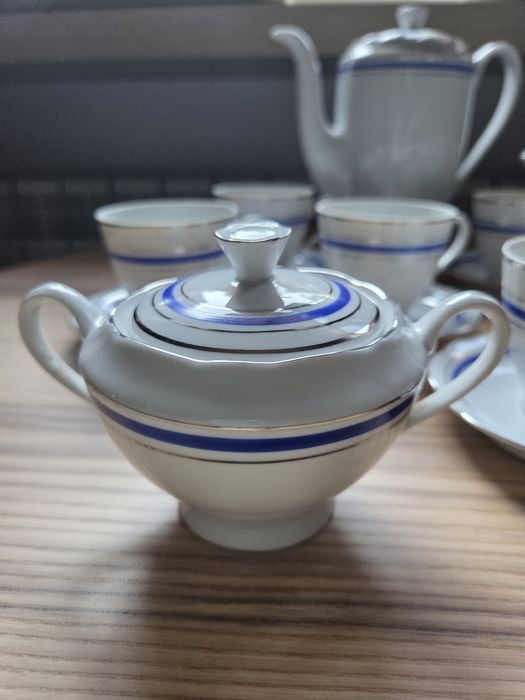 Serwis kawowy porcelana Ćmielów