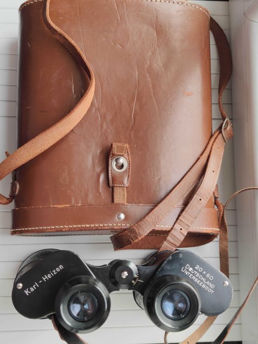 Antyczna Lornetka Karl-Heizon 20x60 Deutschland Unterseeboot (Meopta)