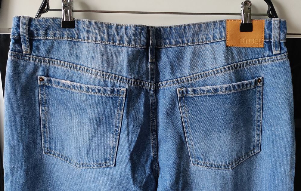 Spodnie Wide Leg 2XL 44 100% bawełna