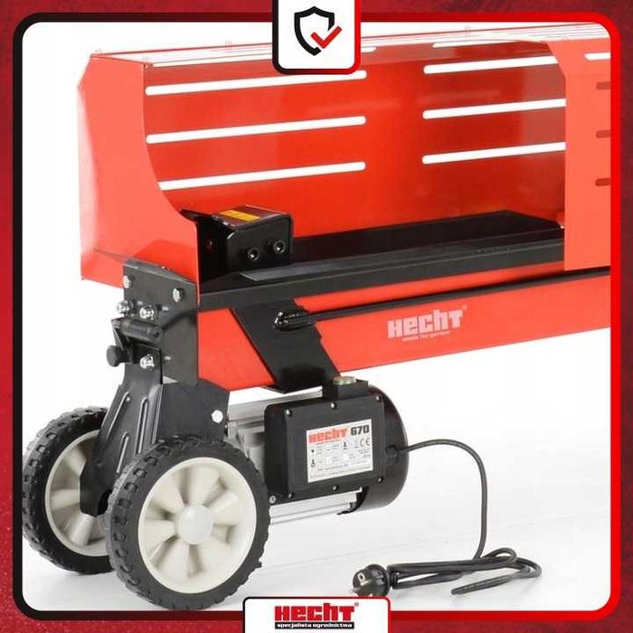 Łuparka do drewna hydrauliczna rębak HECHT 670 pozioma 2000W 7T cicha